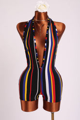 Badgirl halter romper