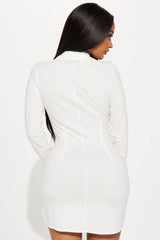 Keri button down dress