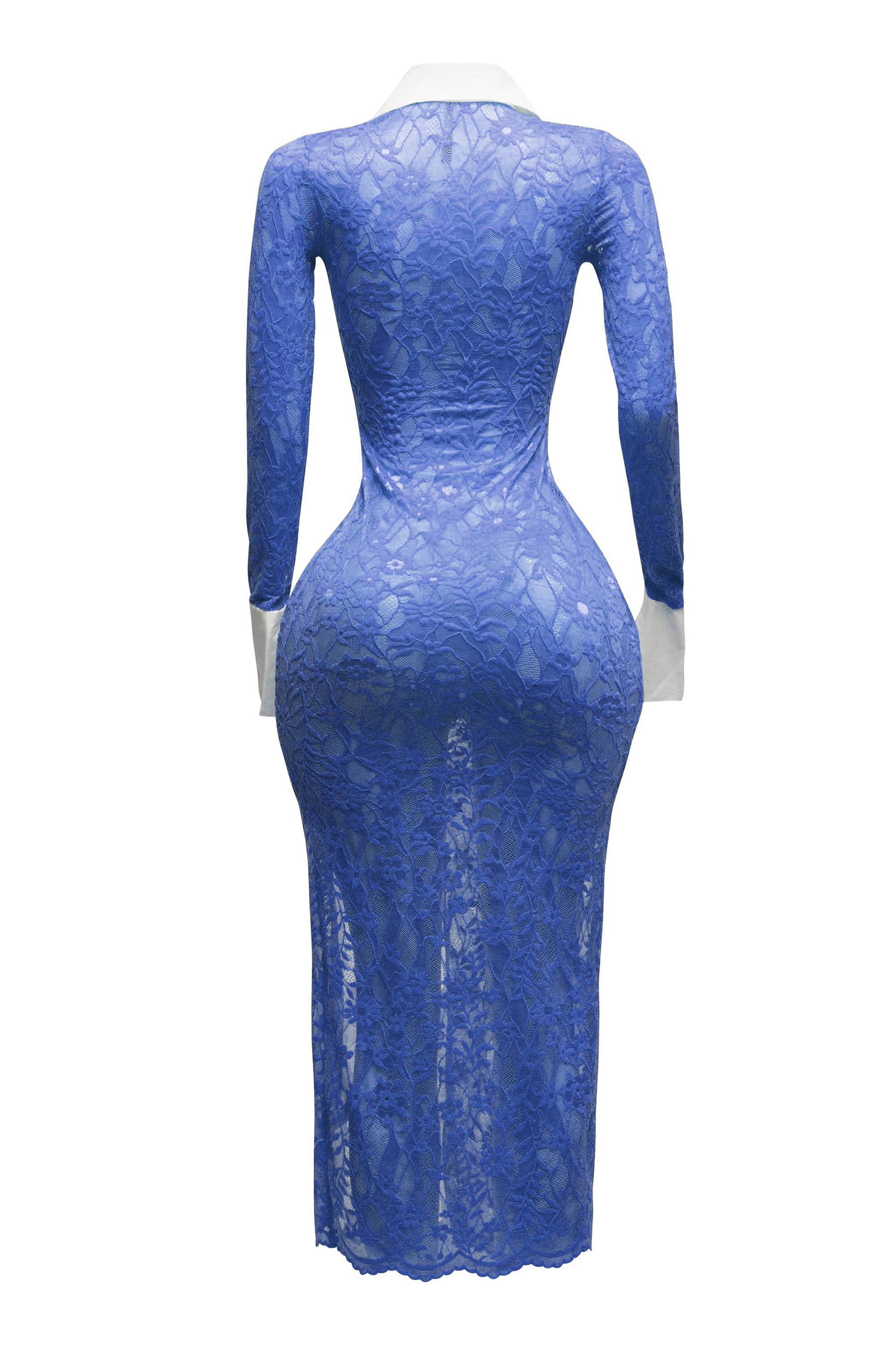 Mortica lace maxi dress