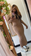 Simplicity maxi dress w/ hoodie