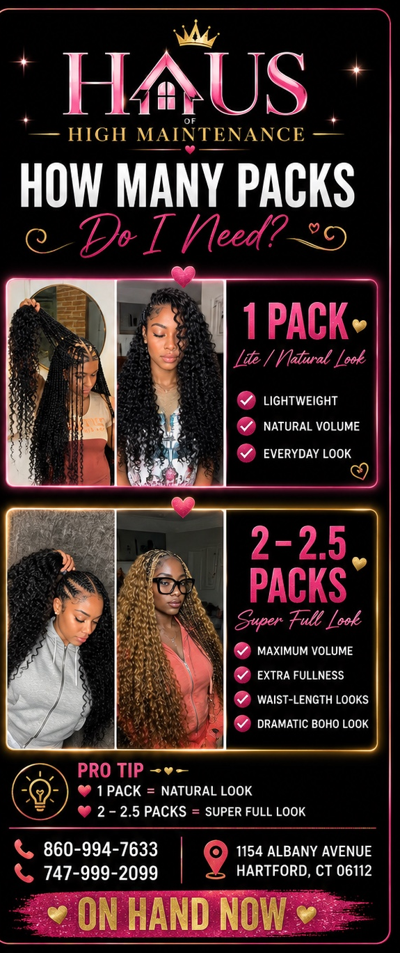 Raw Braiding Hair Bundles