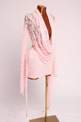 Occasion Cowl neck lace dress