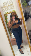 Denim bliss jean set