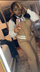 Folded Vest Jumpsuit