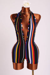 Badgirl halter romper