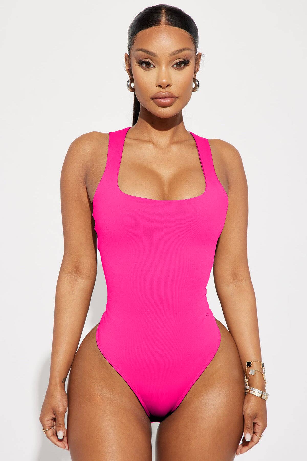 BAESIC backless bodysuit