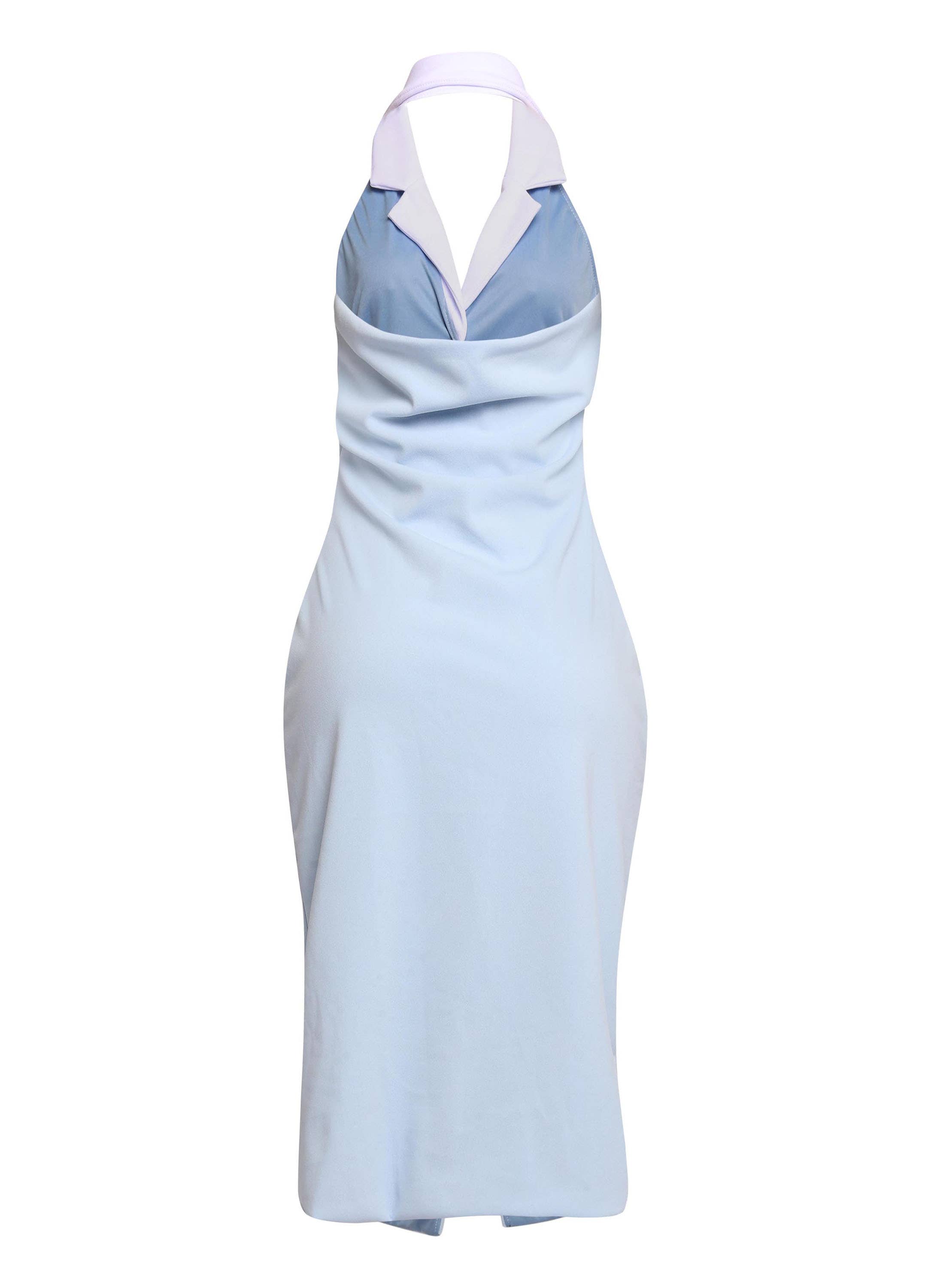 Paris Collar Midi Dress