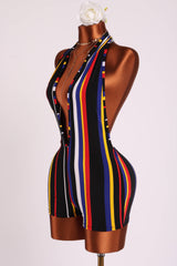 Badgirl halter romper