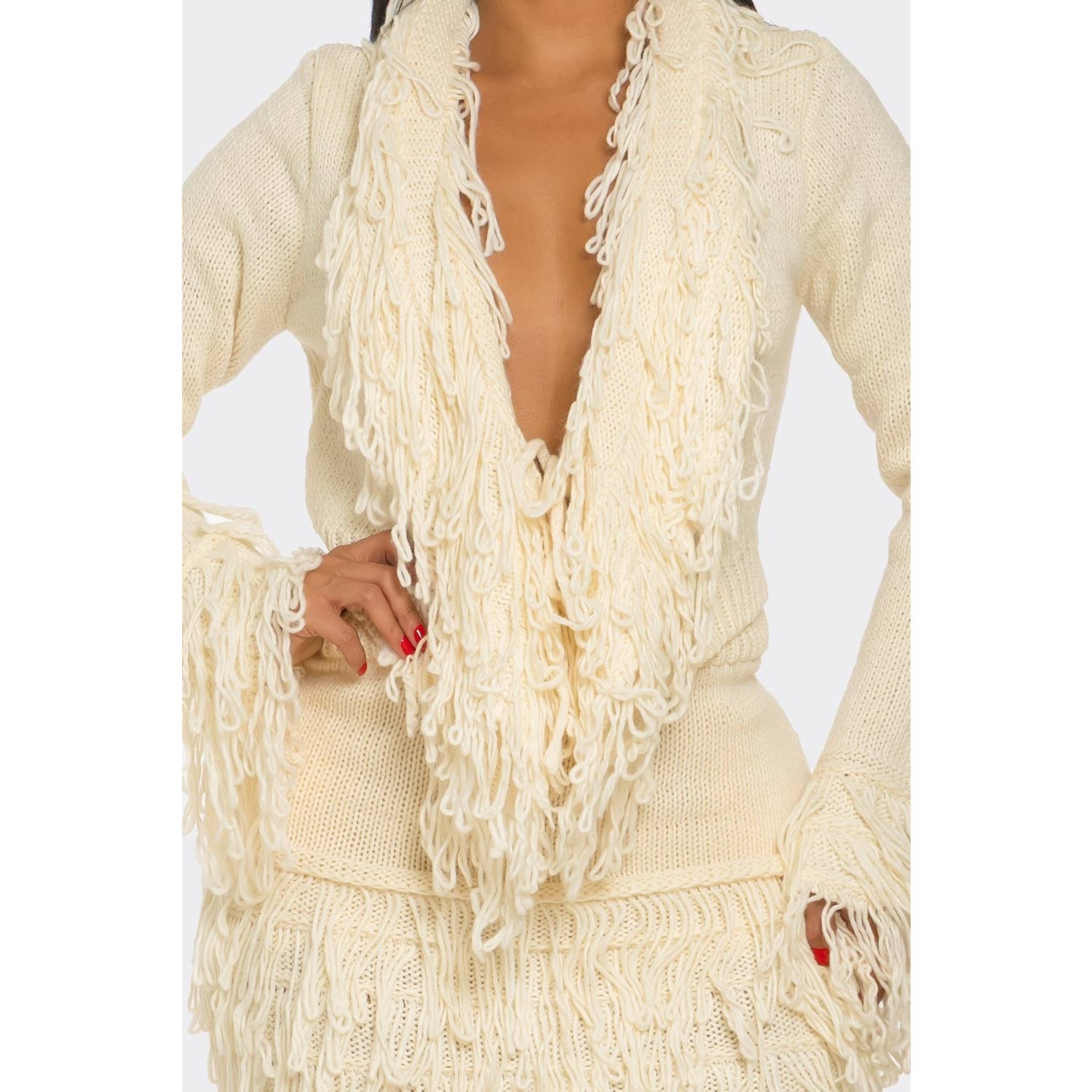 Divine Sweater Skirt Set