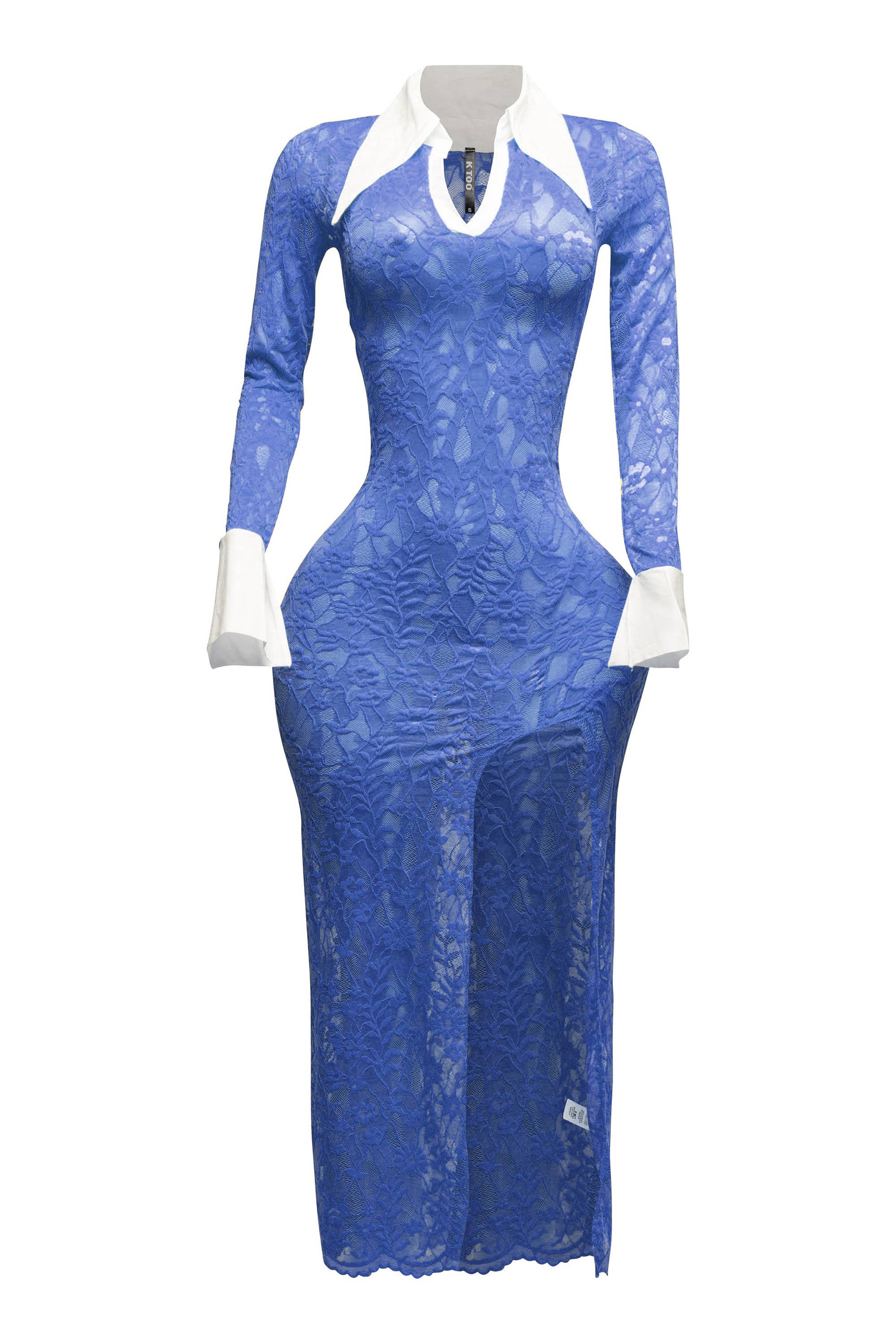 Mortica lace maxi dress