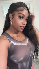 Raw Indian HD Deepwave Lace Frontal Wig